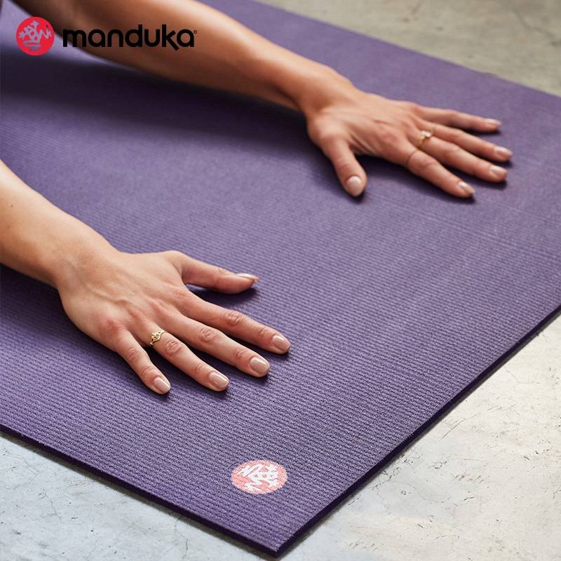 manduka frog yoga pad legend black pad Pro6mm non -slip admitted A Tang fitness floor pads and lengthened wide generosity