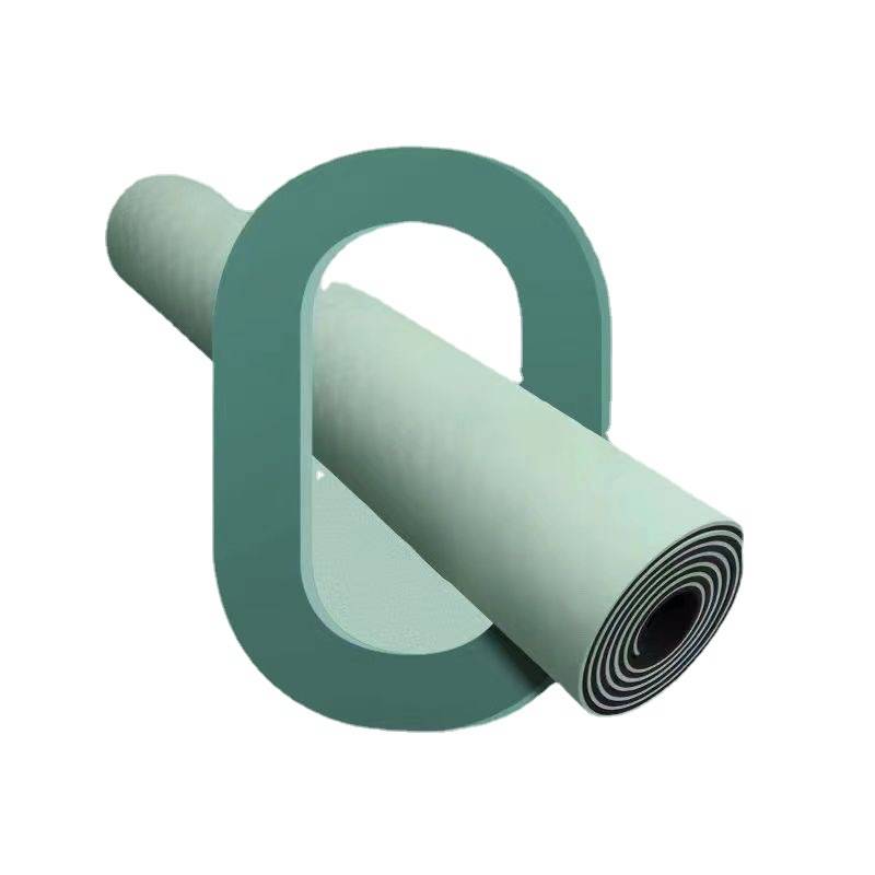 TPE yoga cushion anti -slip and thickened home sound insulation, shock -skipping rope dance, fitness ground cushion professional storage