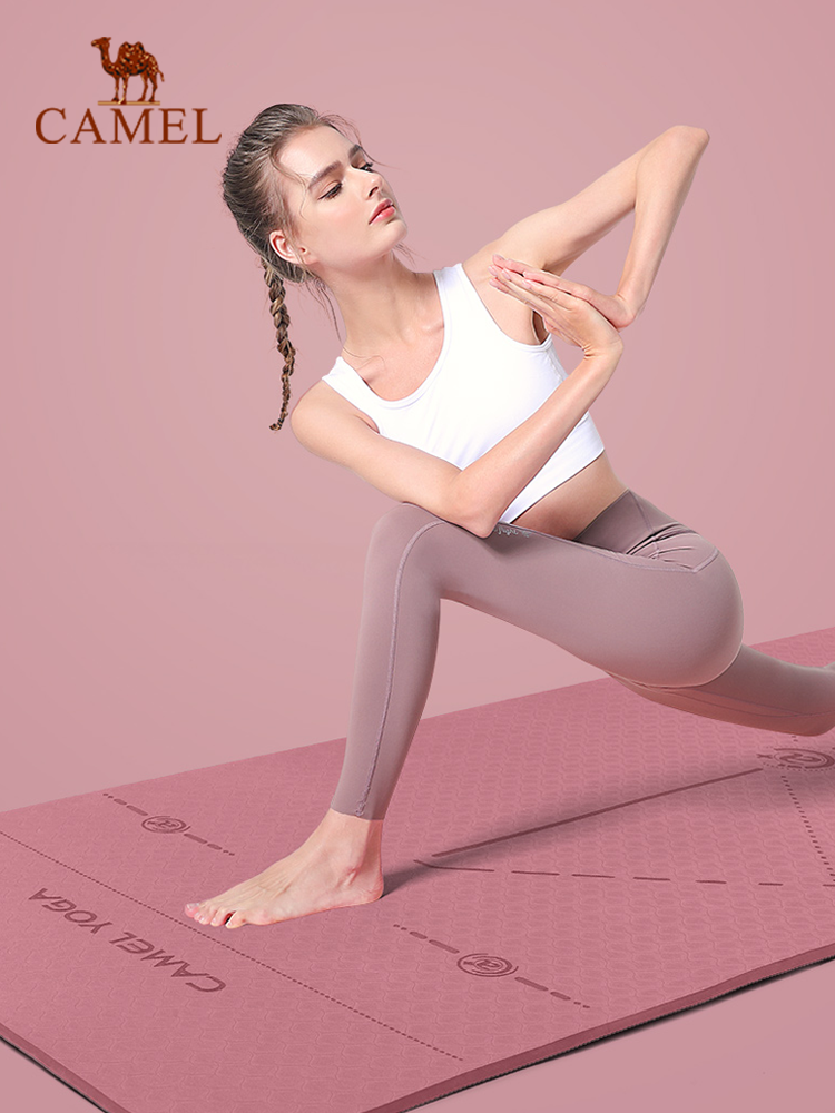 camel tpe yogurt girl for soundproof and shock-proof men's gym pads for sliding and squirming