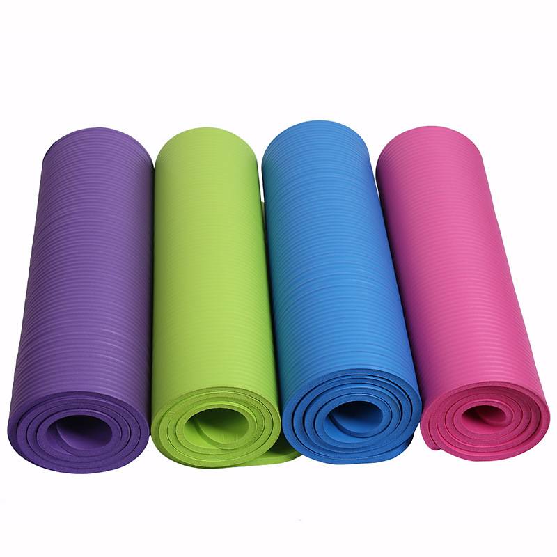 Home For beginner yoga mat, child thickened, wide and long -length non -slip rubber blanket dance sports metaphorical cushion