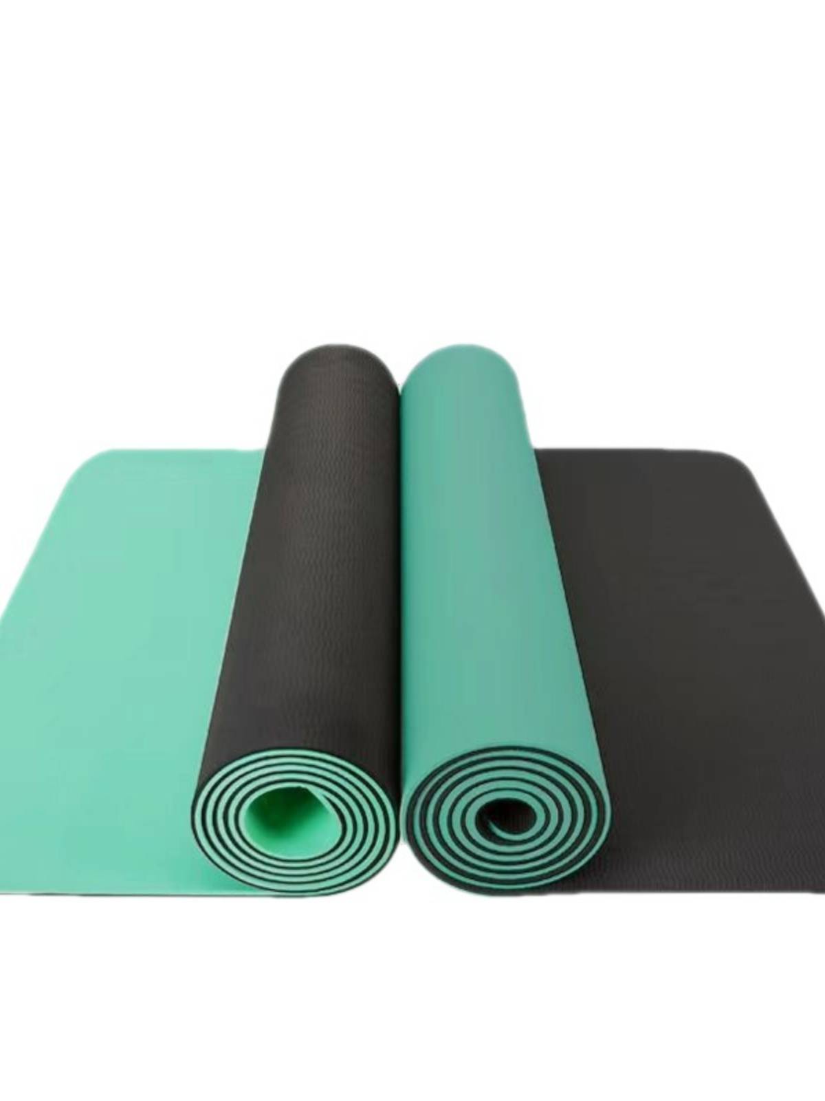 Yoga cushion increases thick -skid fitness cushion TPE household ground mats male and female sound insulation and widening sports rope jumping pad