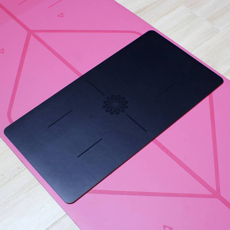 Natural rubber yoga cushion trumpet meditating mini portable anti -slip thick joint tablet support head inverted pad