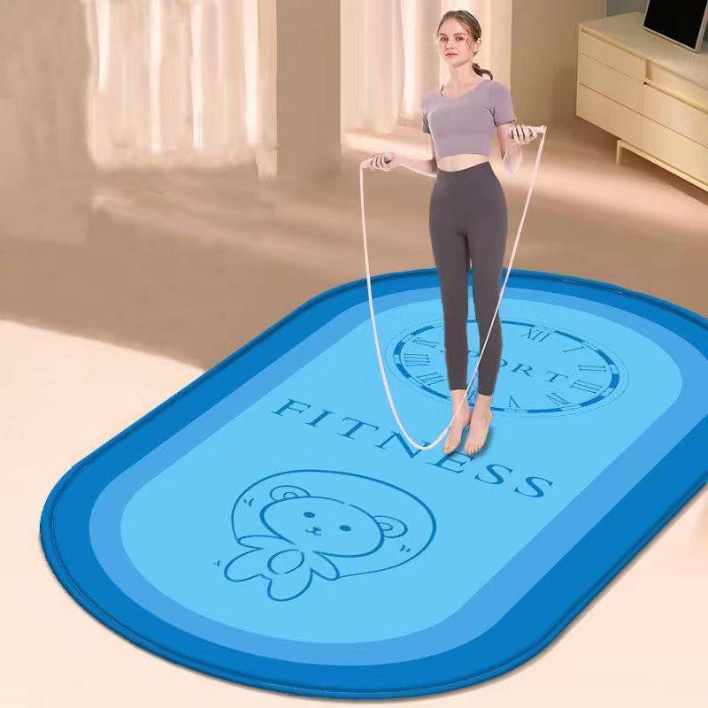 Sliding rope cushions, tremors, sound insulation and thick pads, gymnasium mats, home sports silent carpets