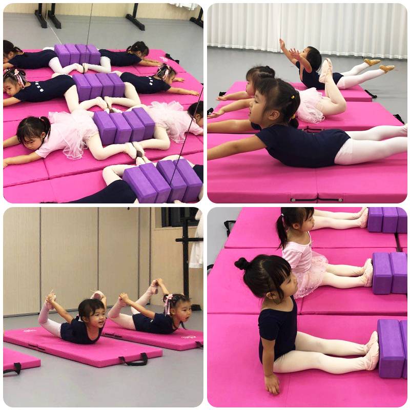 Children's Chinese Dance Training Dance Sports Sponge Dance Dance Practice can fold the student's home square cushion cushion