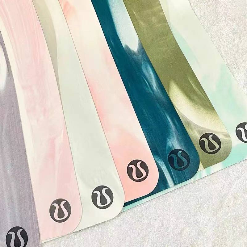 Purchasing lululemon fantasy yoga cushion household anti -slip mats for girls special fitness sports natural rubber 5mm