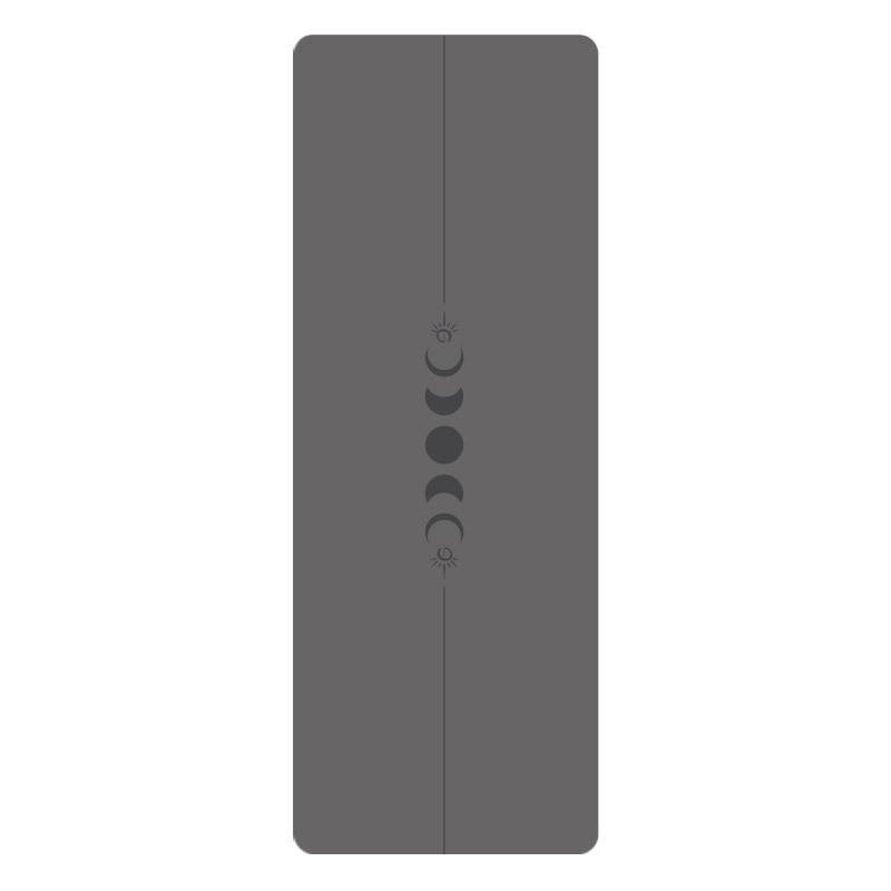 Sun and Moon Simple Carving Gray