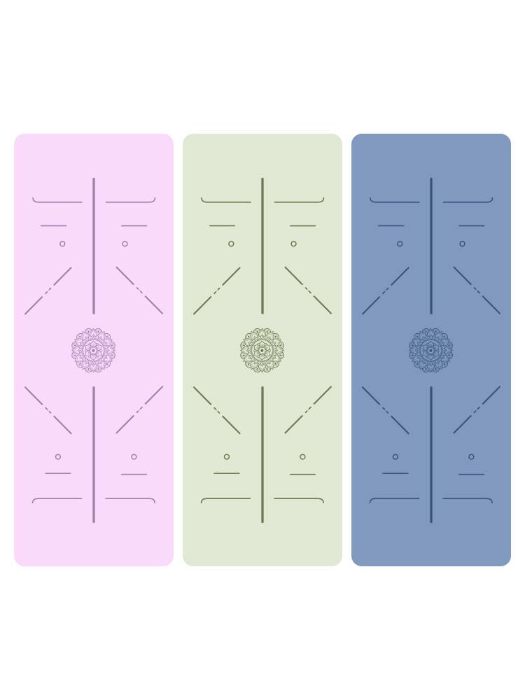 Micro defect PU Natural Rubber Yoga Cushion Primary Scholar Yoga Dance Fitness Cushion Double -sided Anti -skid Home