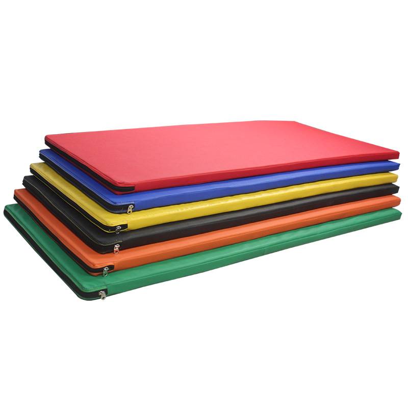 School Kindergarten Children's Sponge Cushion Leather Folding Dance Training Cushion Gymnastic Gymnast