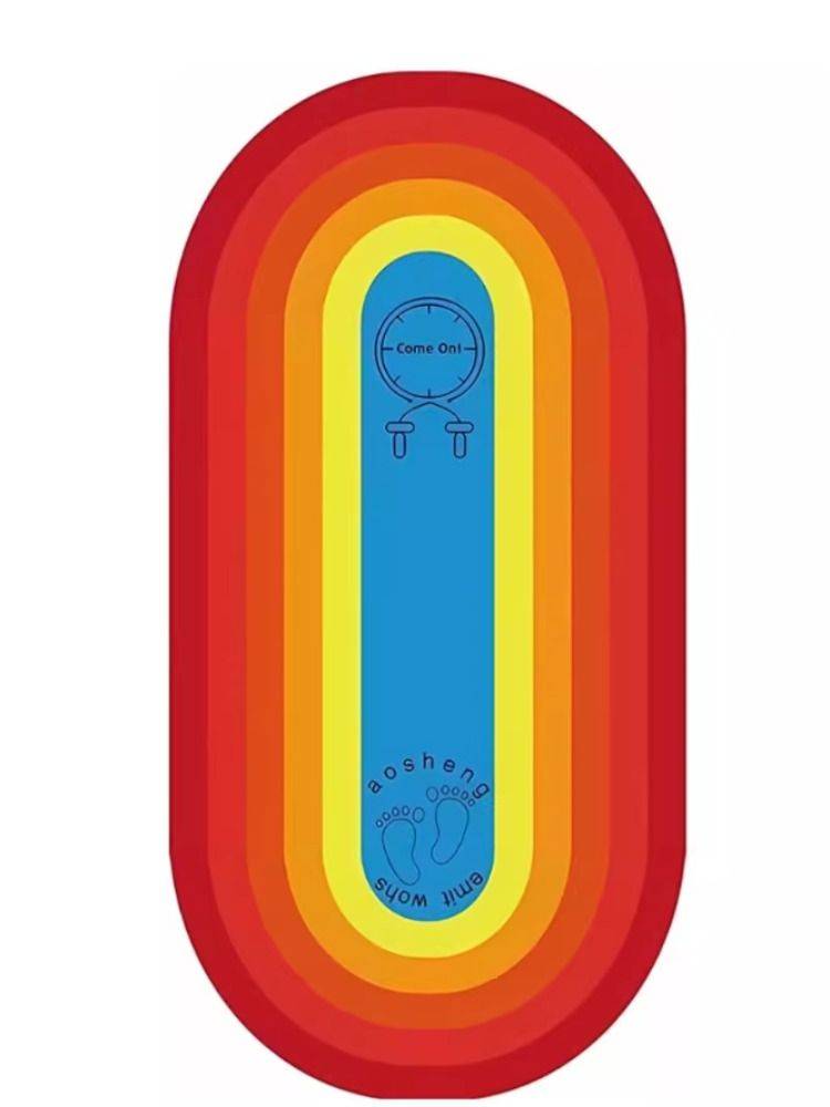 Yoga mats sports fitness pad indoor anti -slip sound insulation thickened anti -shock silent carpet home skip rope skipping shock absorption pad