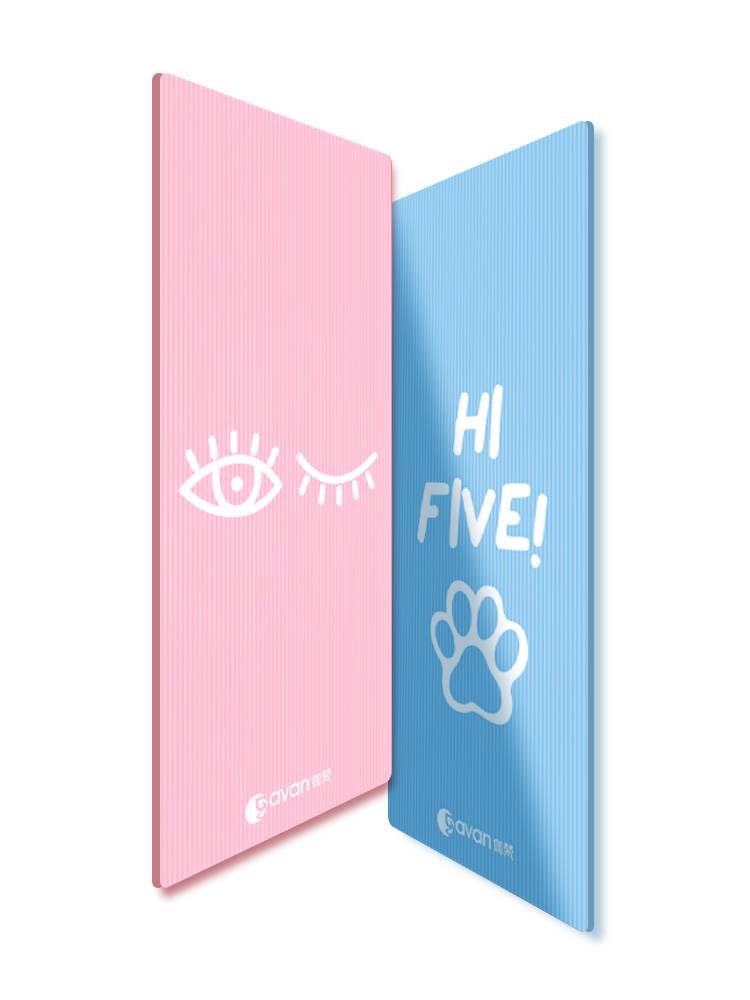 Gaman yoga pad printed male ladies widen the thick non -slip beginners yoga fitness dance land cushion house