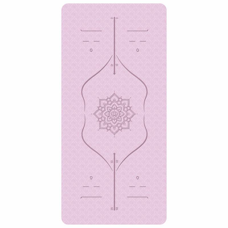 Export TPE yoga pads, thick and wide anti -slip fitness dance dance cushion female home skip rope shock reduction and sound insulation micro