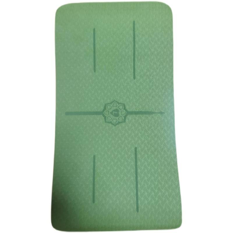 Micro flawed mini TPE sports anti -slip shock absorption small tablet supports yoga mats healthy abdominal wheel knee inverted pad
