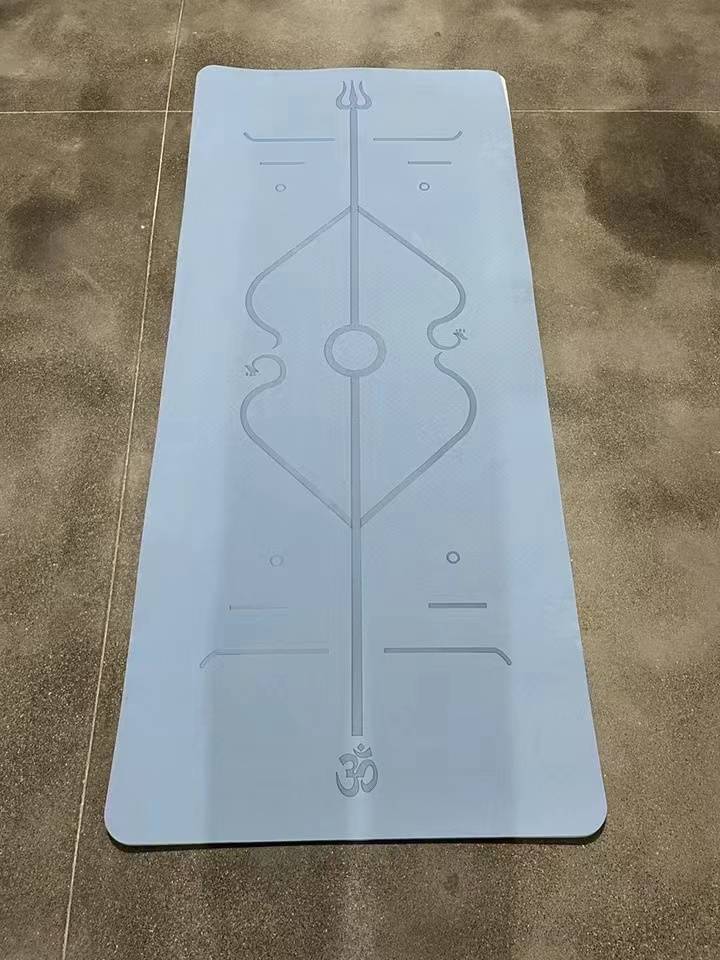 Micro defect TPE yoga mats fitness home skipping anti -skids, shock absorption, mute thickened pad ground mat, yoga men and women