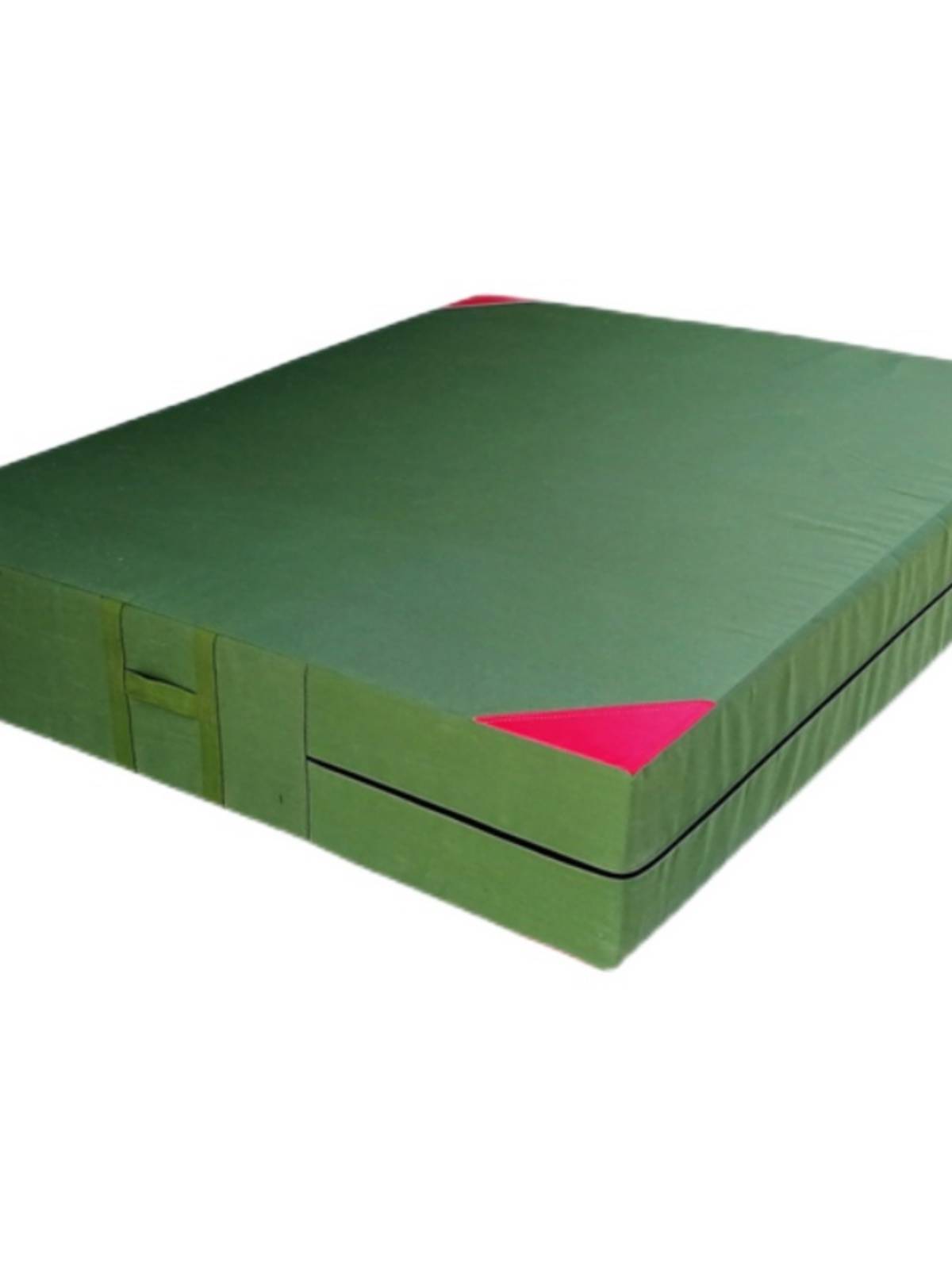 Three folding canvas sponge pad gymnastics dance dance dance pads of fitness cushion three folded canvas raised lying on the cushion Jiangsu