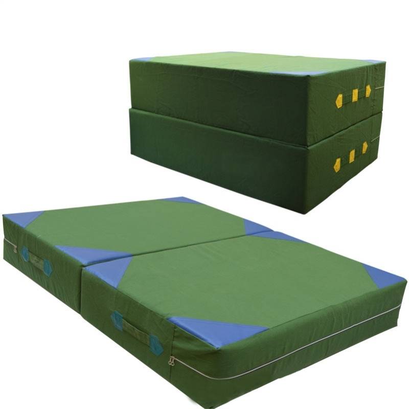 Empty sports mat, jump training sponge pads folding thick skid martial arts dance climbing gymnastics protection pad