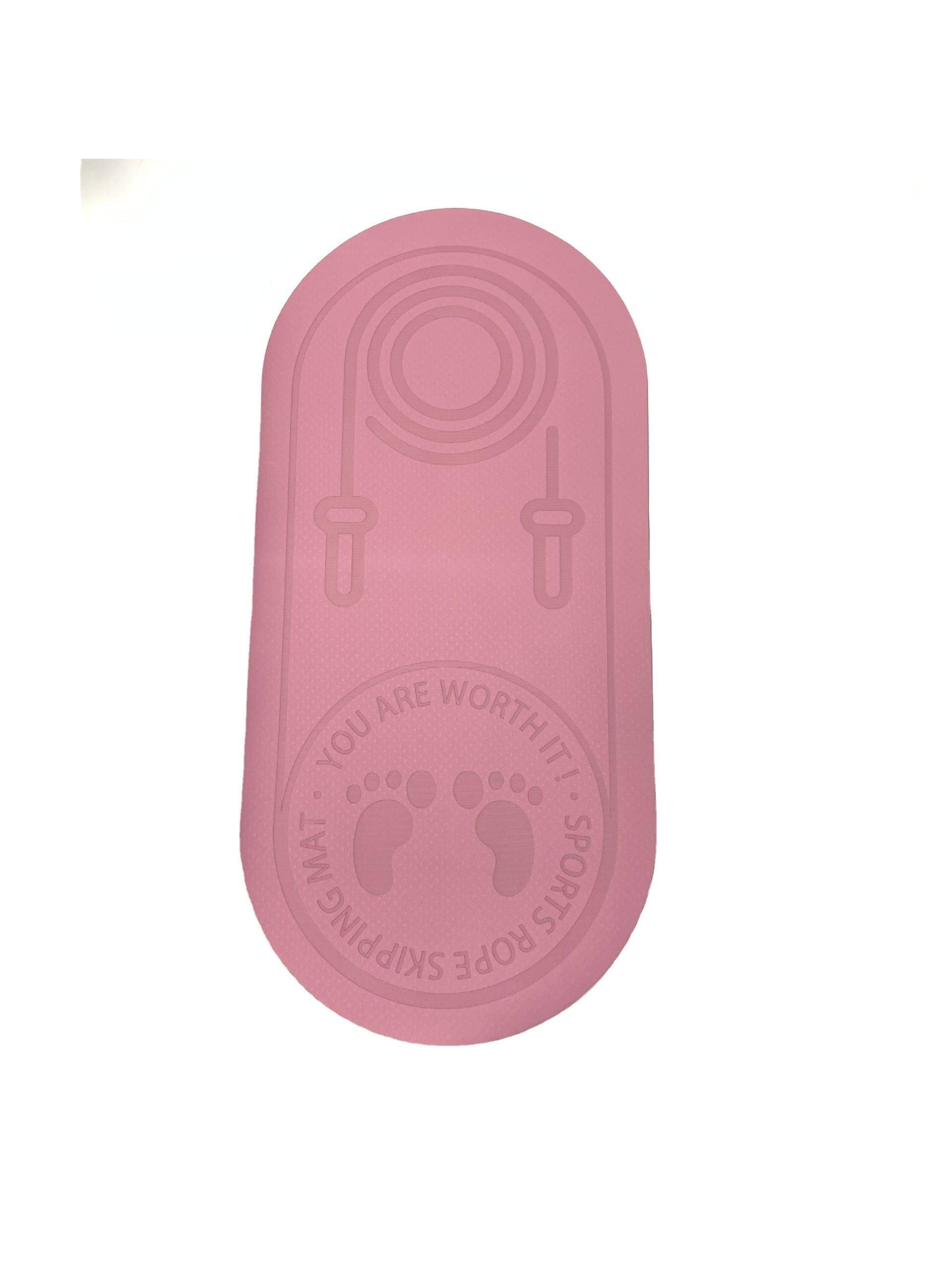 the jump-line pads, the soundproofing pads, used indoor gymnastics to buffer the silent tpe yoga pads