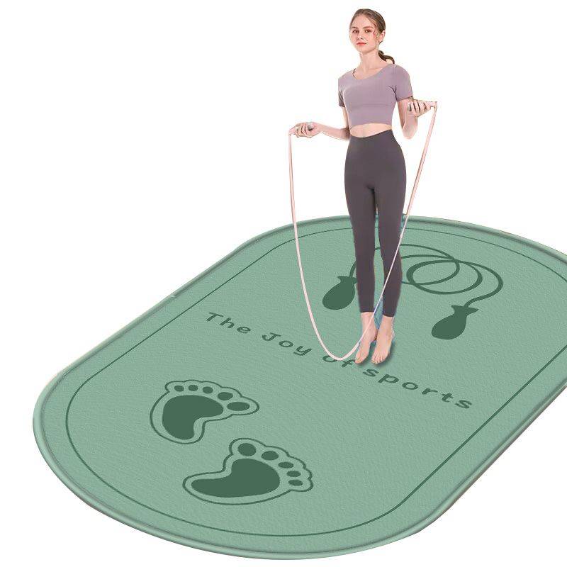 Dicannon's co-initiator with a thick jump rope and tremors, and the yogurt pad family uses an indoor static sliding