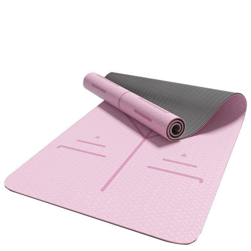 Yoga cushion Girls dedicated shock absorption, sound insulation, shock -proof anti -slip floor mats with thickened sports yoga men's fitness