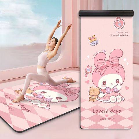 Yoga mats Children's dance thickened non -slip special mats girl practice, family ground pad fitness beginner dancing