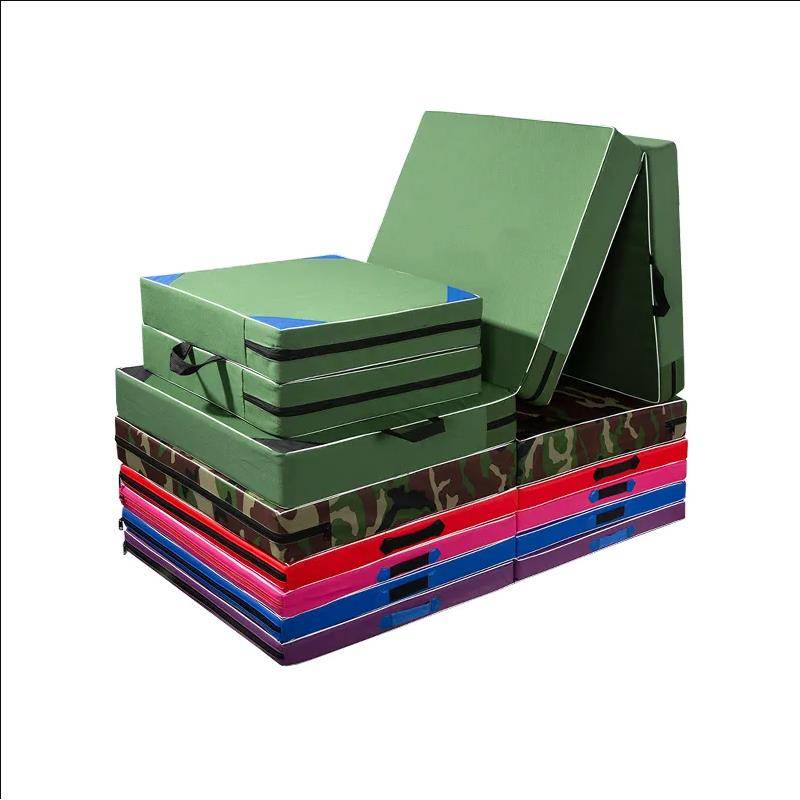 Practice gymnastics wrestling pad pad sponge pad students Among the students of FIS pad test jumping gymnastics pad