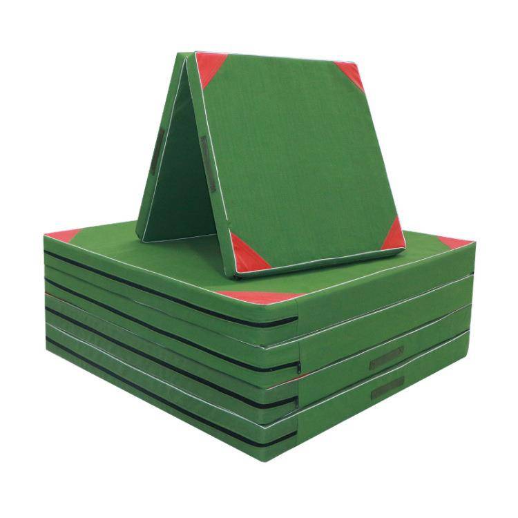 Fitness matte gymnastics pads Taekwondo Dance Cushion Cushion Sponge Cushion Start Setting Soft Folding Gymnast