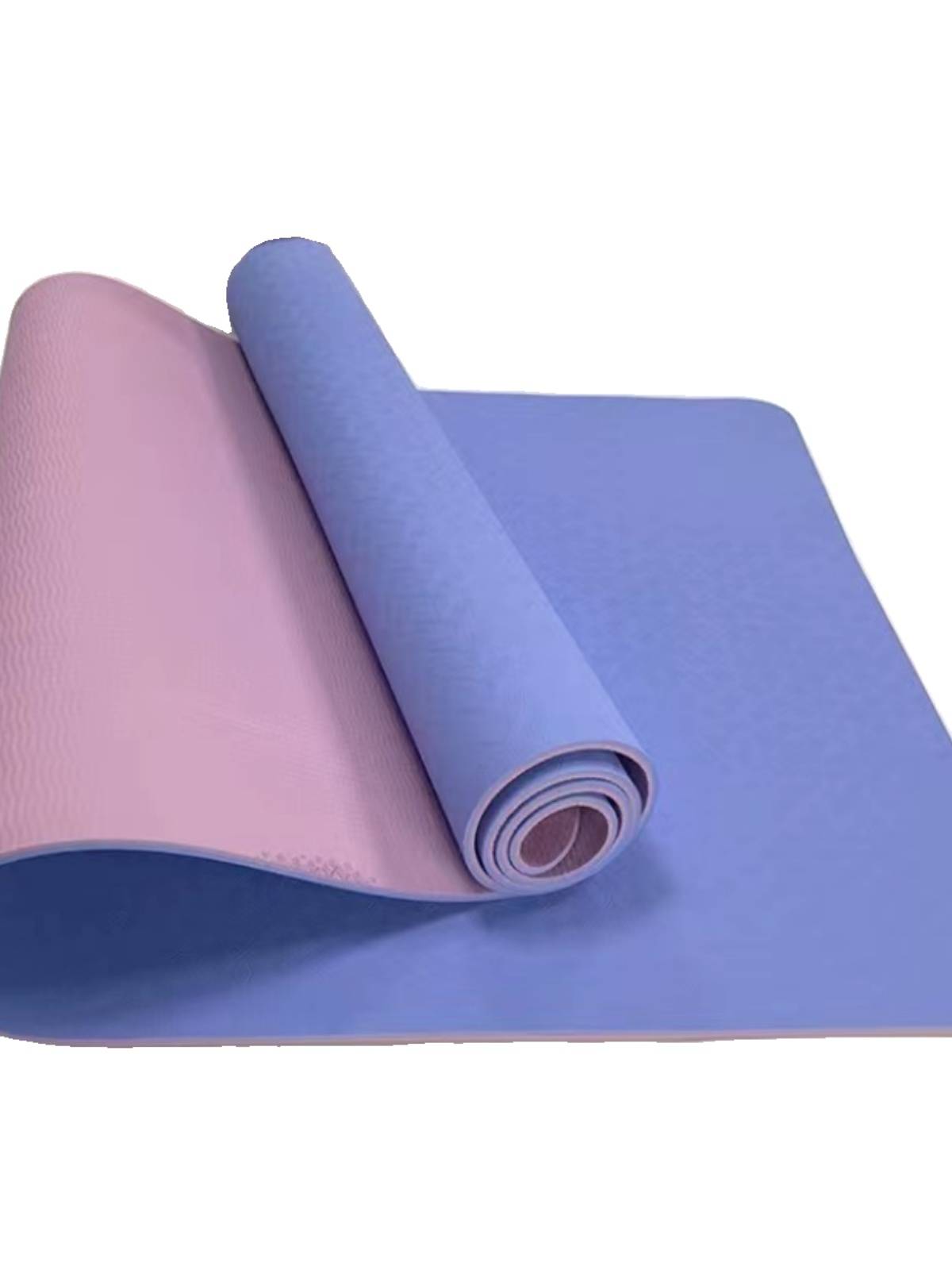 Micro -defective yoga cushion TPE thickened and widen 80cm non -slip fitness pad jump fuck sound insulation shock reduction floor junior scholar