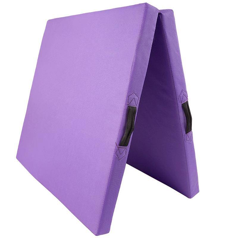 Dance practice folding cushion gymnastics empty sponge pad dance training, thick anti -slip yoga cushion square floor mat