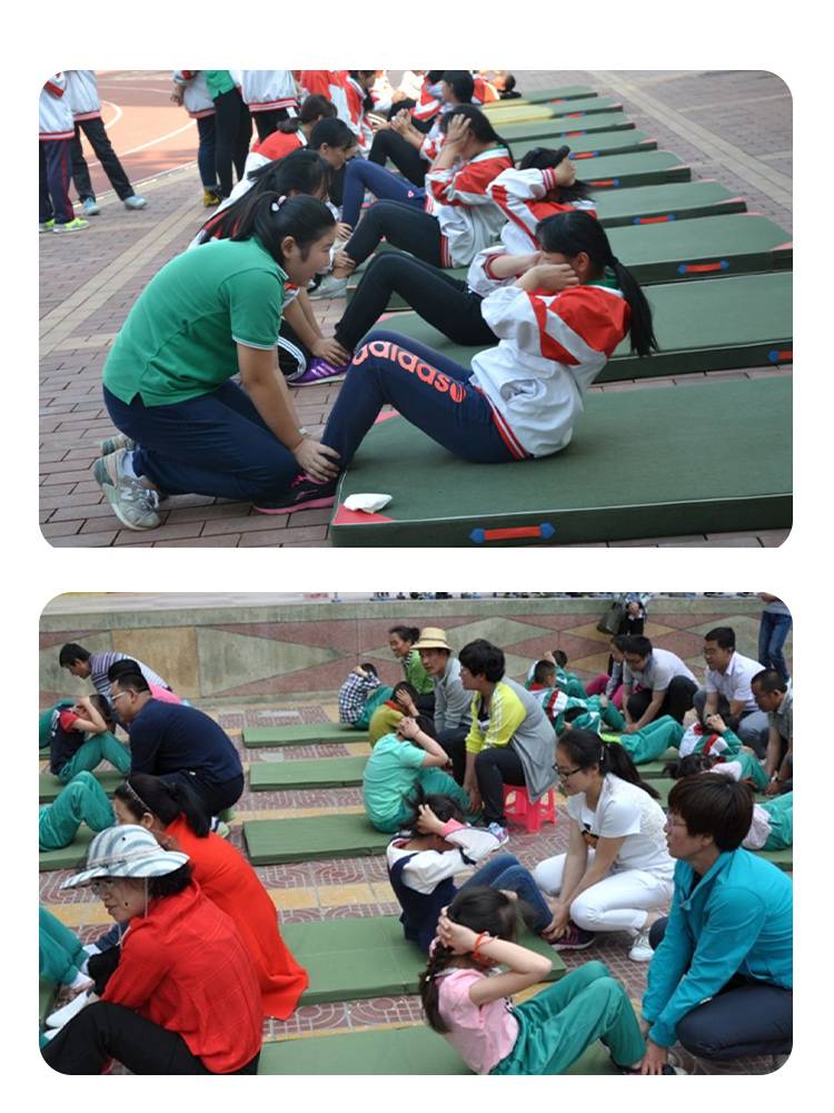 Start up in a cushion gymnastics cushion sports training empty junior high school entrance examination sponge cushion kindergarten children's dance