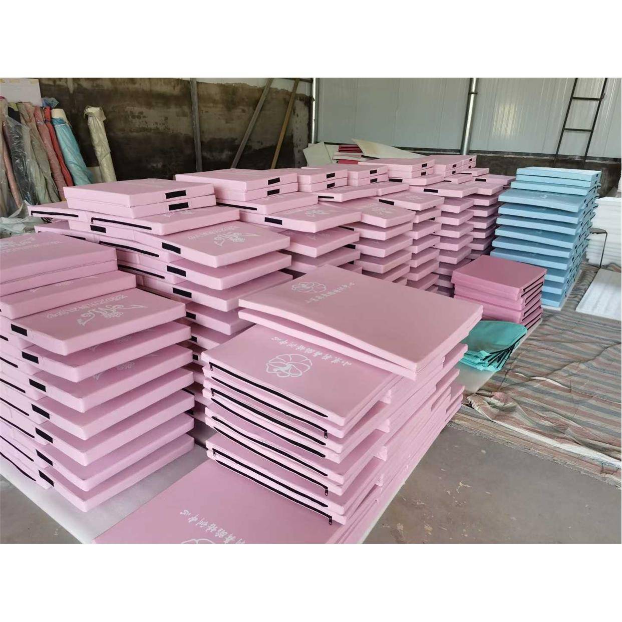 Factory gymnastics cushion Student dance cushion anti -skids sit up and sit on fitness pad Oxford cloth sponge pad yoga mat