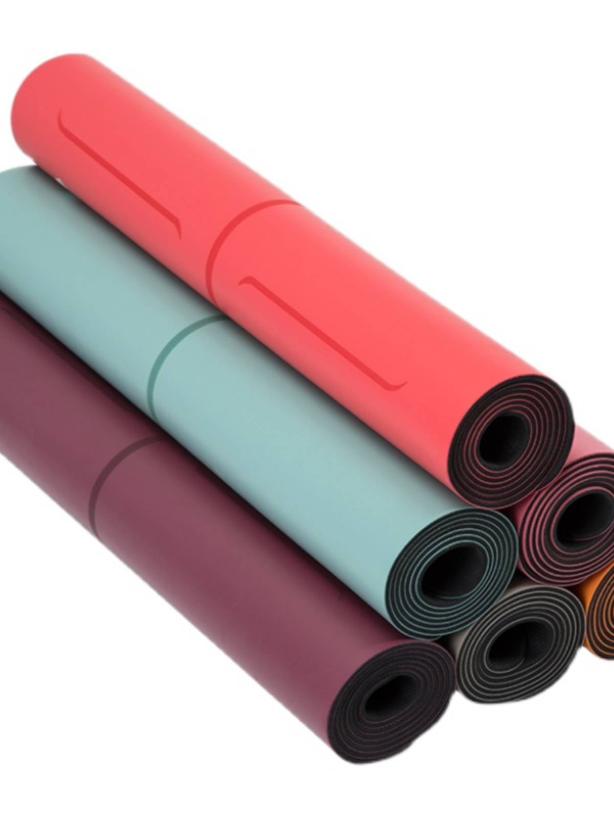 DICALLIUM NATURAL RUBBER YOGA MAT PU DRY, WET AND THICK, THICK AND LONG SPORTS INDOOR PADS