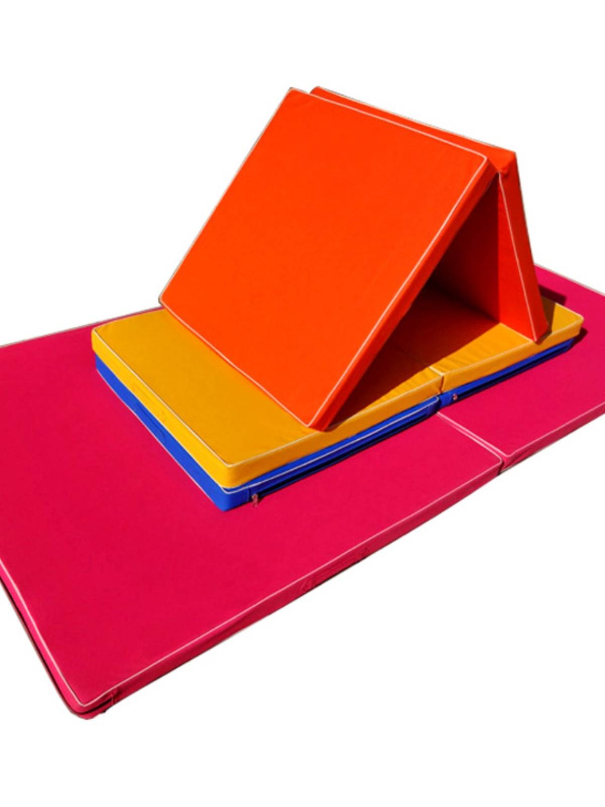 Folding exercise pad exercise pad sponge pad leather dance dance cushion cushion pad children's yoga cushion fitness cushion