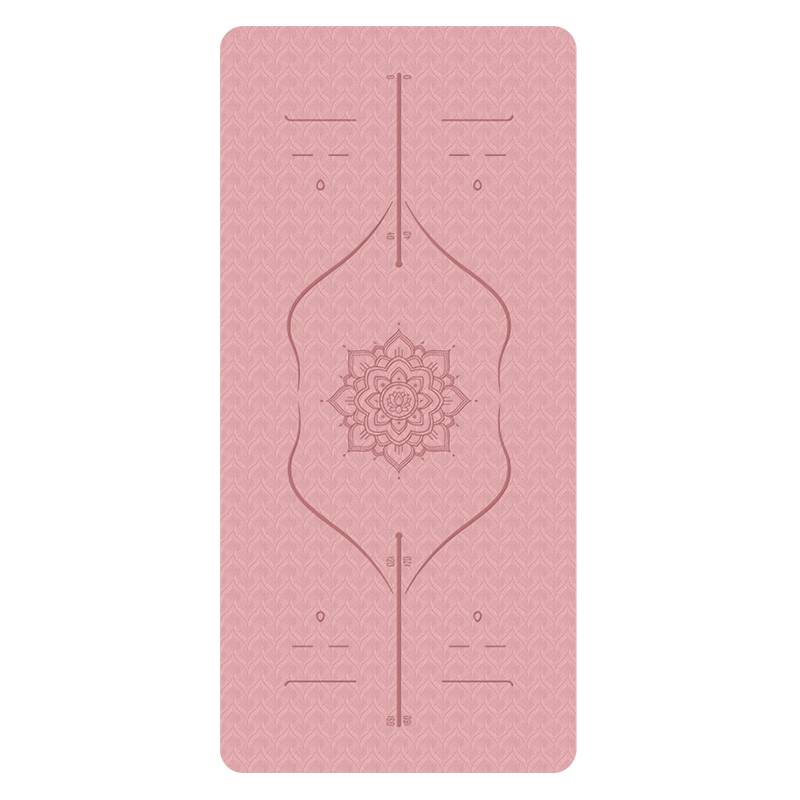 Yoga mats anti -slip girl thickened width sound insulation dance pad ground pad shock absorption home tasteless ground and extended environmental protection