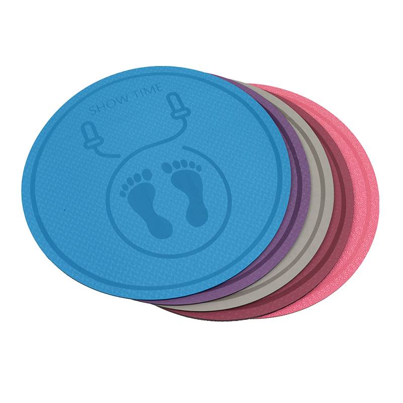 TPE mini skipping cushion cushion shock absorption and sound insulation Furnishing home mute pad indoor yoga rope -free special pad double -sided non -slip
