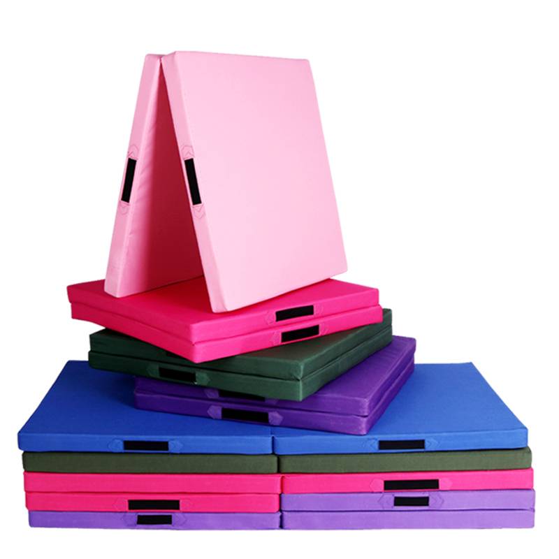 Start up in the supine cushion jumping sports training dance practice folding student middle school entrance examination sponge children's gymnastics