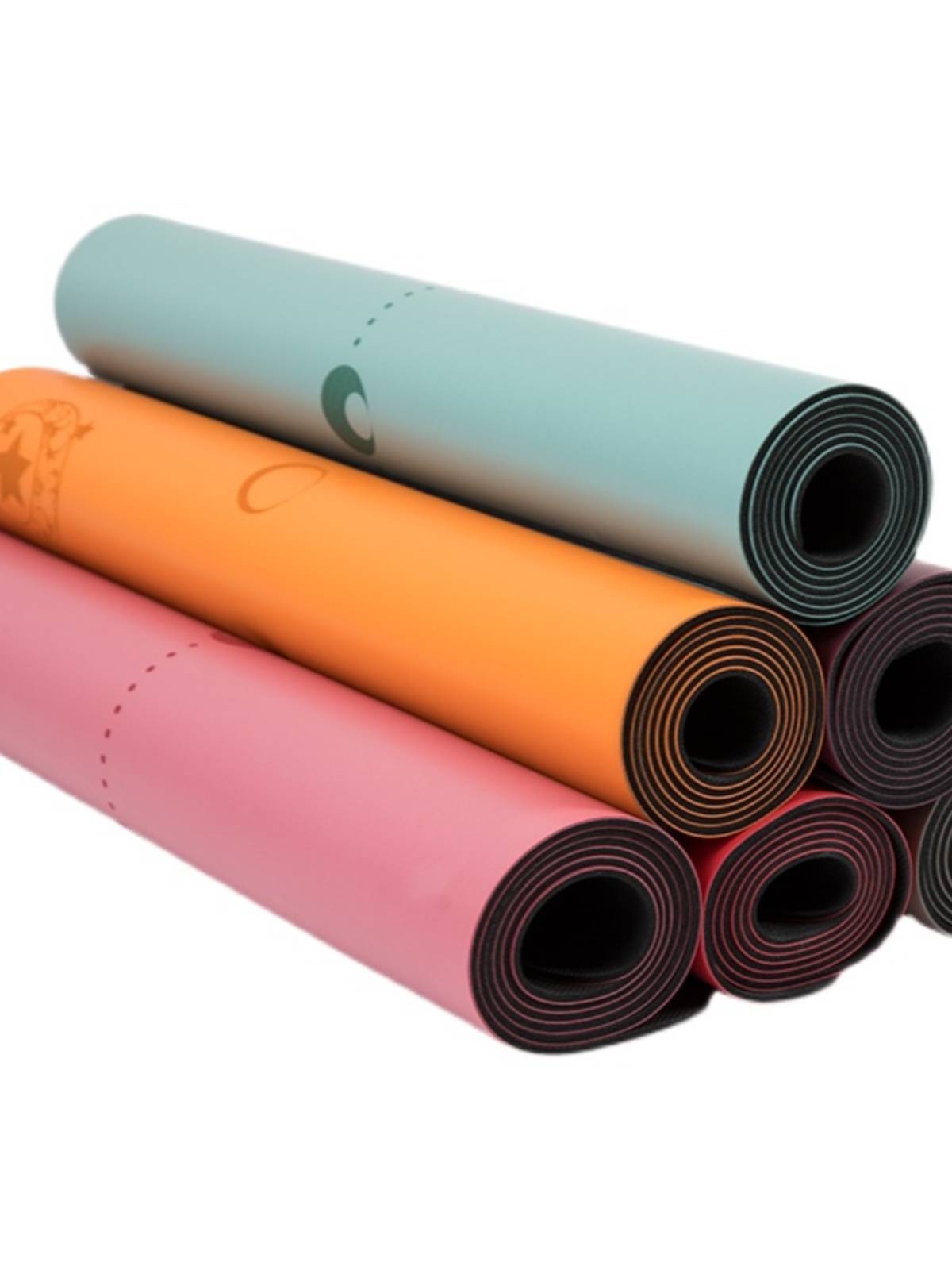 Star Moon Legend Import Natural Rubber PU Yoga Cushion Gaunt Deep Thickening and Wide Slide Cushion Home Fitness European Standard