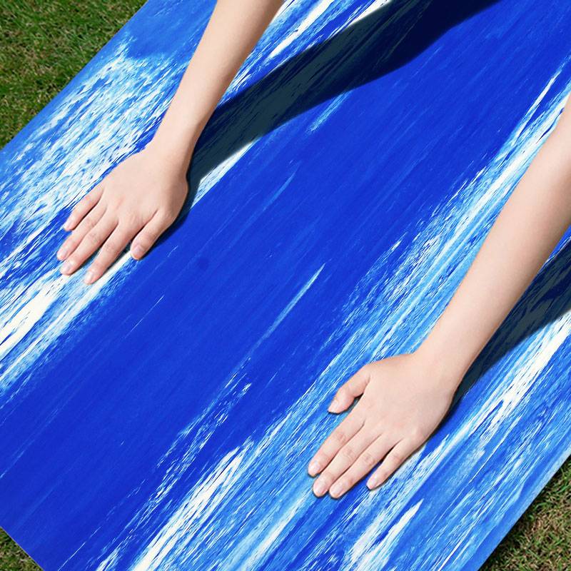 All -natural rubber yoga pad thickened anti -slip inhibitory exercise fitness pads, wear -resistant environmental frogs, yoga mat