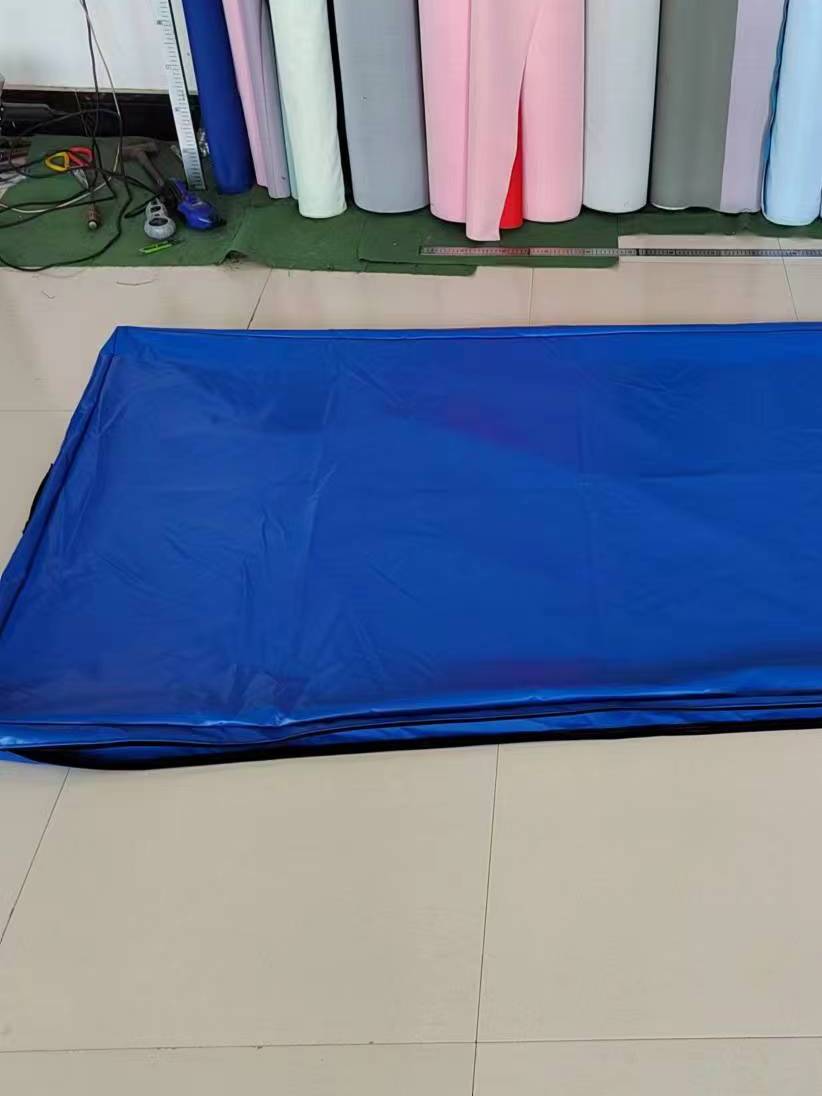 Gymnastic pads sponge bag cloth cover sports cushion organic silicon -Silicon cloth thick canvas leather custom can be customized
