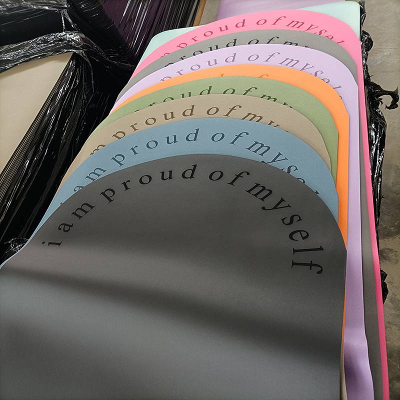 Yoga pad anti -slip rope pad rubber girl shock absorption quiet and thickened home men's fitness mats PU floor mat