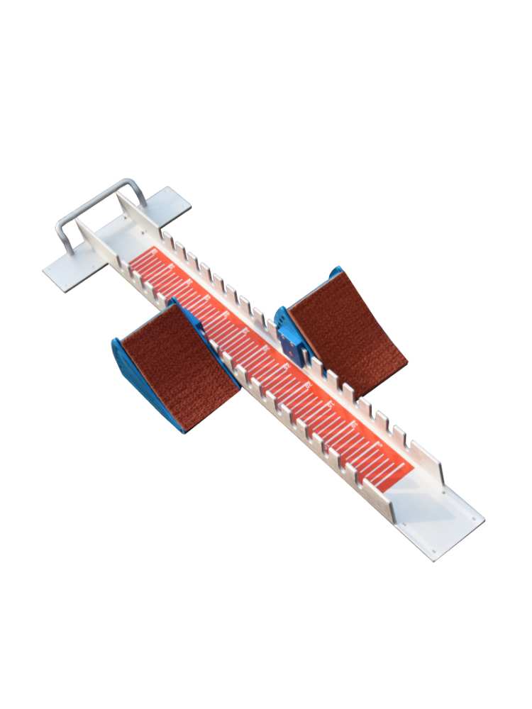 Professional competitions and long starter aluminum alloy tracks train starter tracks to adjust plastic runways