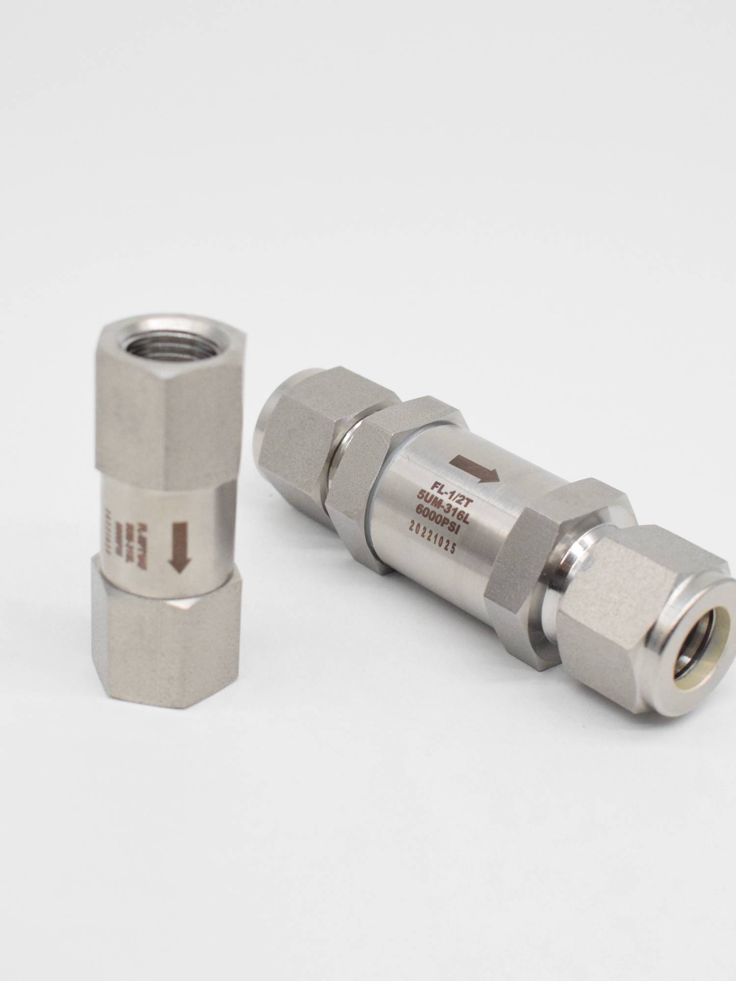 316L STAINLESS STEEL CARD FILTERS, HIGH-PRESSURE DOUBLE-CARDS STRAIGHT THROUGH THE FILTER VALVE, GAS PIPE FILTERS
