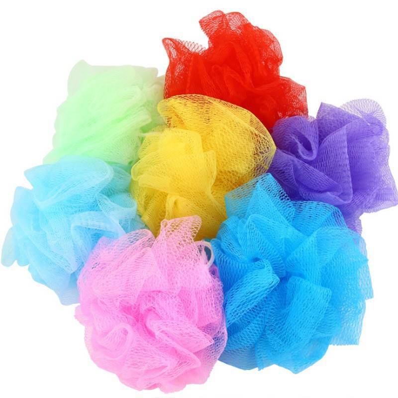 A random color bath ball