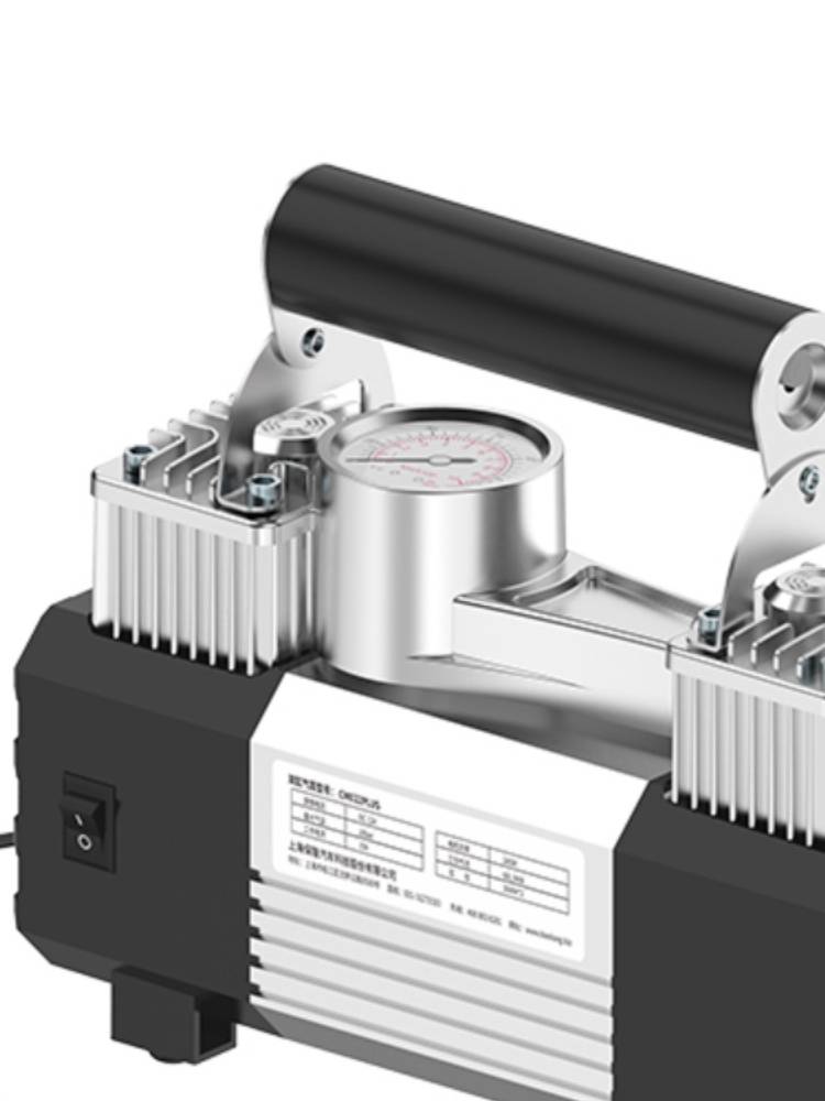 Gas pumps for kasjiburg tires, vehicle-mounted air pump smoker pump pump, double-cylinder gas sedan
