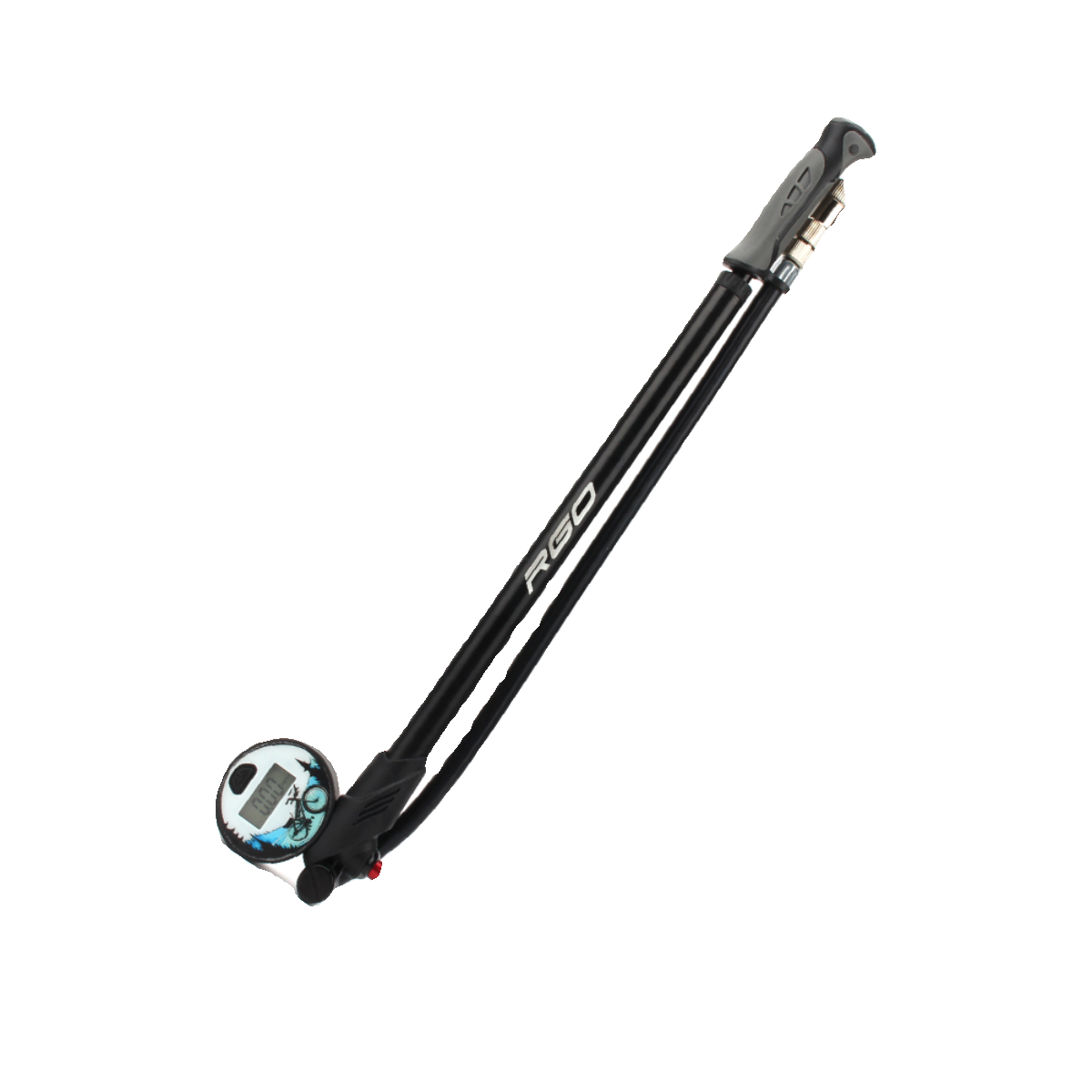 RGO MOUNT FORK FORK IN HIGH-PRESSURE PNEUMATIC CYLINDERS WITH A PNEUMATIC GAUGE PORTABLE PUMP