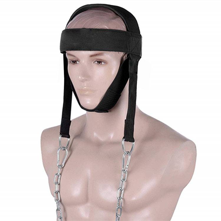A neck muscle trainer to exercise a neck graft for a neck graft