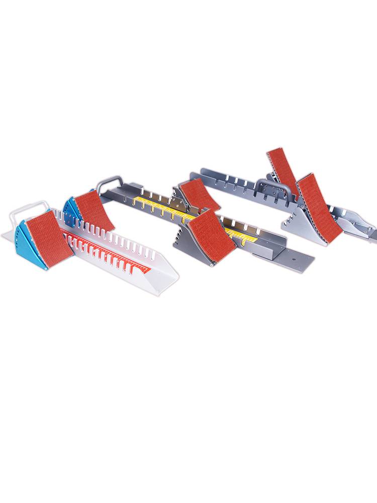 Aluminum aluminum aluminum assistor training in the plastic runway for the start-up track