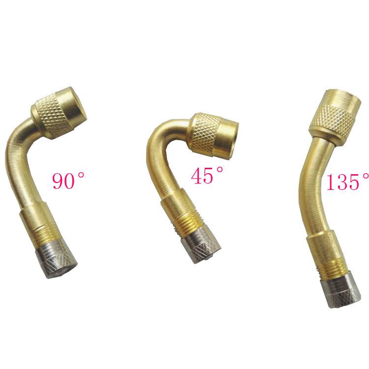 The mouth of pure copper extends by 45 degrees