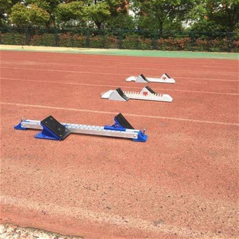 Aluminium alloy multi-purpose plastic track starter training in track and field training for elastic helper package sale