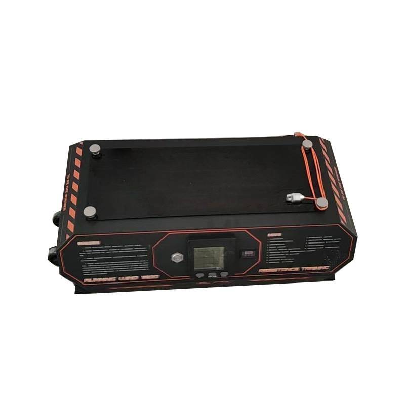 Resilient electrical resistance 1080 tow trainer, all body force and leg bursting exercise and track starter