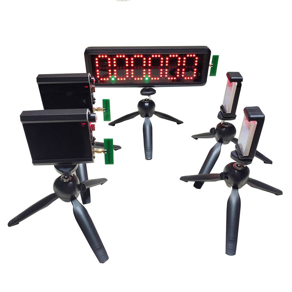 Infrared laser timer tracker race, Kinkana timer sprinter test automatic