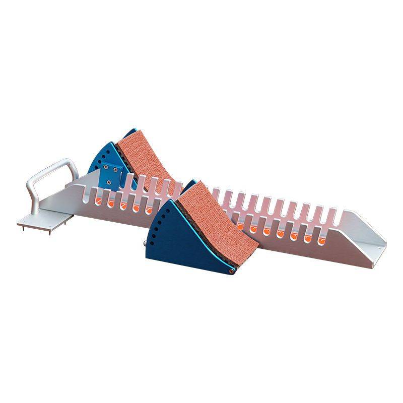 The track starter race is for the plastic track sprinter training